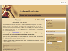 Tablet Screenshot of newenglandtrust.com